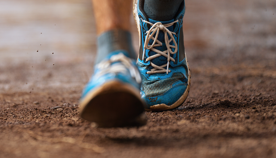 image of shoes walking