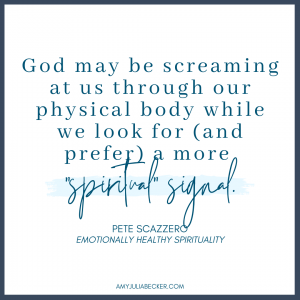 Emotionally Healthy Spirituality by Scazzero