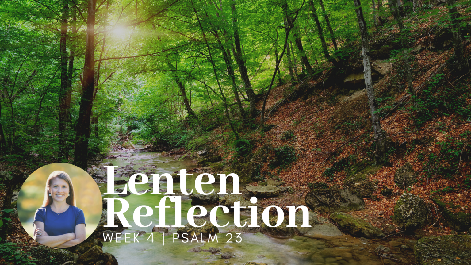 Lenten Reflection Psalm 23 Amy Julia Becker
