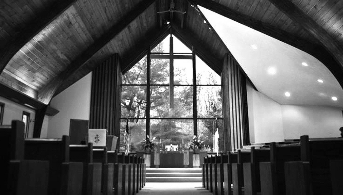 interior sanctuary of Salem Covenant Church