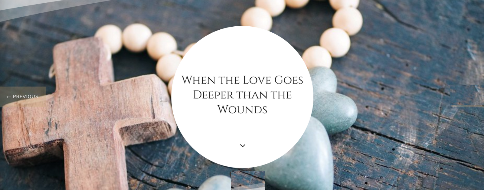 Read more about the article When the Love Goes Deeper Than the Wounds | Ann Voskamp’s Blog