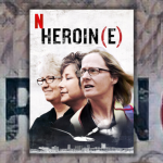 mosaic filter and the cover of the Netflix film Heroin(e)