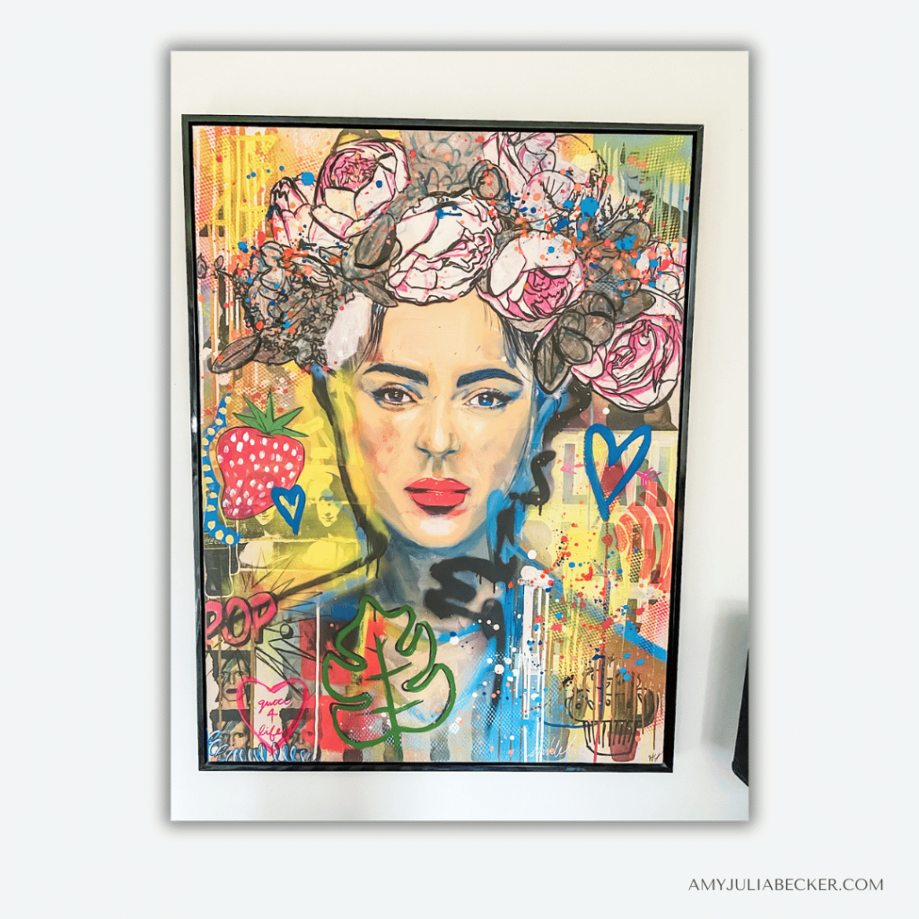 photo of Frida Kahlo portrait