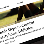 laptop with the Plough essay Simple Ways to Combat Smartphone addiction on the screen