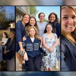 collage of photos of Amy Julia, Marilee, and Penny with Hope Heals friends