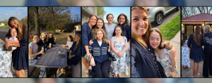 collage of photos of Amy Julia, Marilee, and Penny with Hope Heals friends