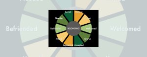 graphic that shows the 10 dimensions of belonging created by Erik Carter after talking with many families experiencing disability