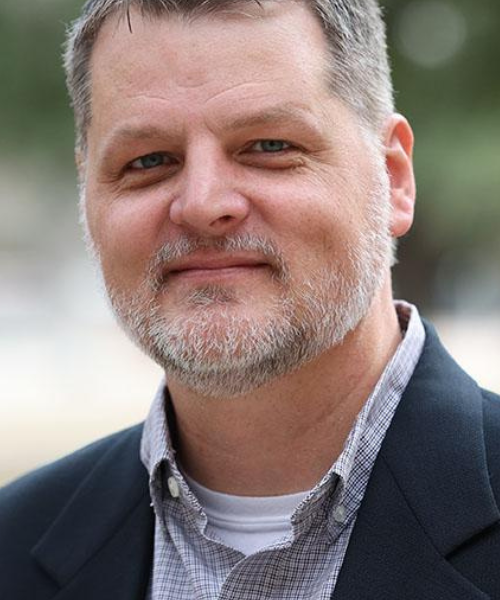 portrait of Erik Carter outside