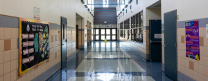 school hallway