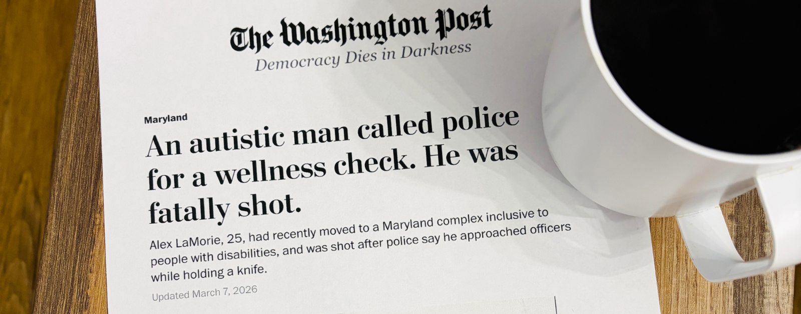 Read more about the article When an Autistic Man Calls for Help and Is Killed: Why We Need a Better Response