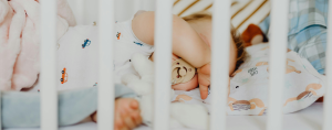 baby in a crib