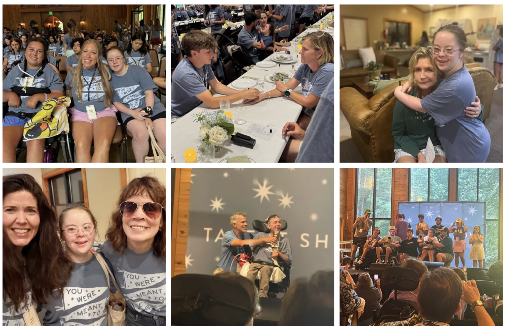 collage of photos from Hope Heals Camp